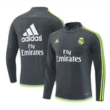 Veste Real Madrid Training Homme 2015 2016 Gris Foncé 1