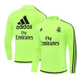 Veste Real Madrid Training Homme 2015 2016 Vert Fluorescent 1