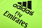 Veste Real Madrid Training Homme 2015 2016 Vert Fluorescent 4