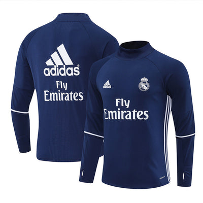 Veste Real Madrid Training Homme 2016 2017 Bleu