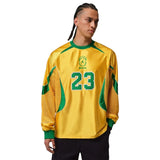 Maillot Bresil Gardien Coupe du Monde Manches Longues Homme 2026 Jaune 1