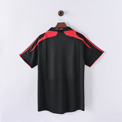 Maillot AC Milan Retro Vintage 2007-2008 Exterieur Noir Homme | Foot Sport