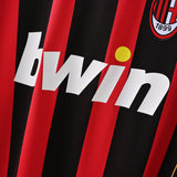 Maillot AC Milan Retro Vintage 2006-2007 Domicile Homme | Foot Sport 6