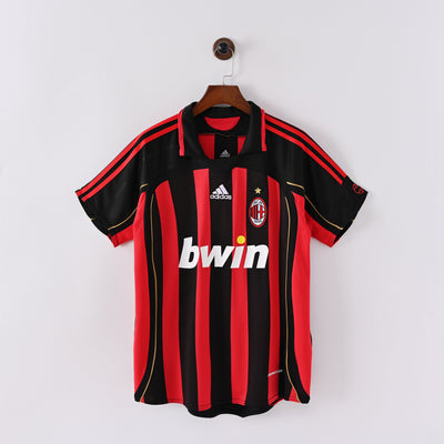 Maillot AC Milan Retro Vintage 2006-2007 Domicile Homme | Foot Sport