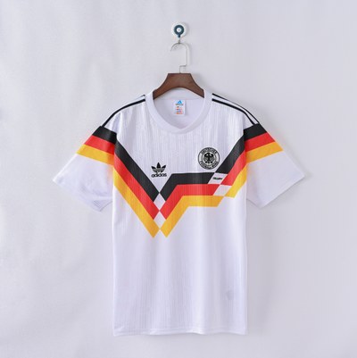 Maillot Allemagne Retro Vintage 1990 Domicile Homme