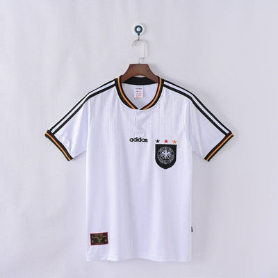 Maillot Allemagne Retro Vintage 1996 Domicile Homme