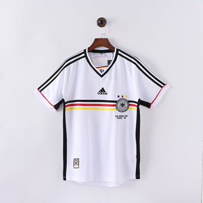 Maillot Allemagne Retro Vintage 1998 Domicile Homme