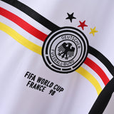 Maillot Allemagne Retro Vintage 1998 Domicile Homme 3