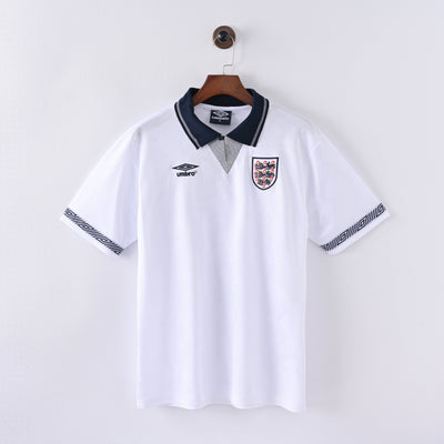 Maillot Angleterre Retro Vintage 1990 Domicile Homme