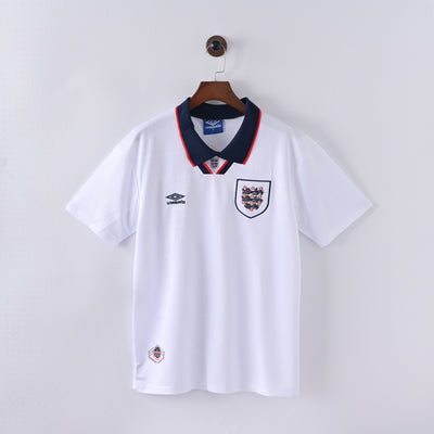 Maillot Angleterre Retro Vintage 1994-1995 Domicile Homme