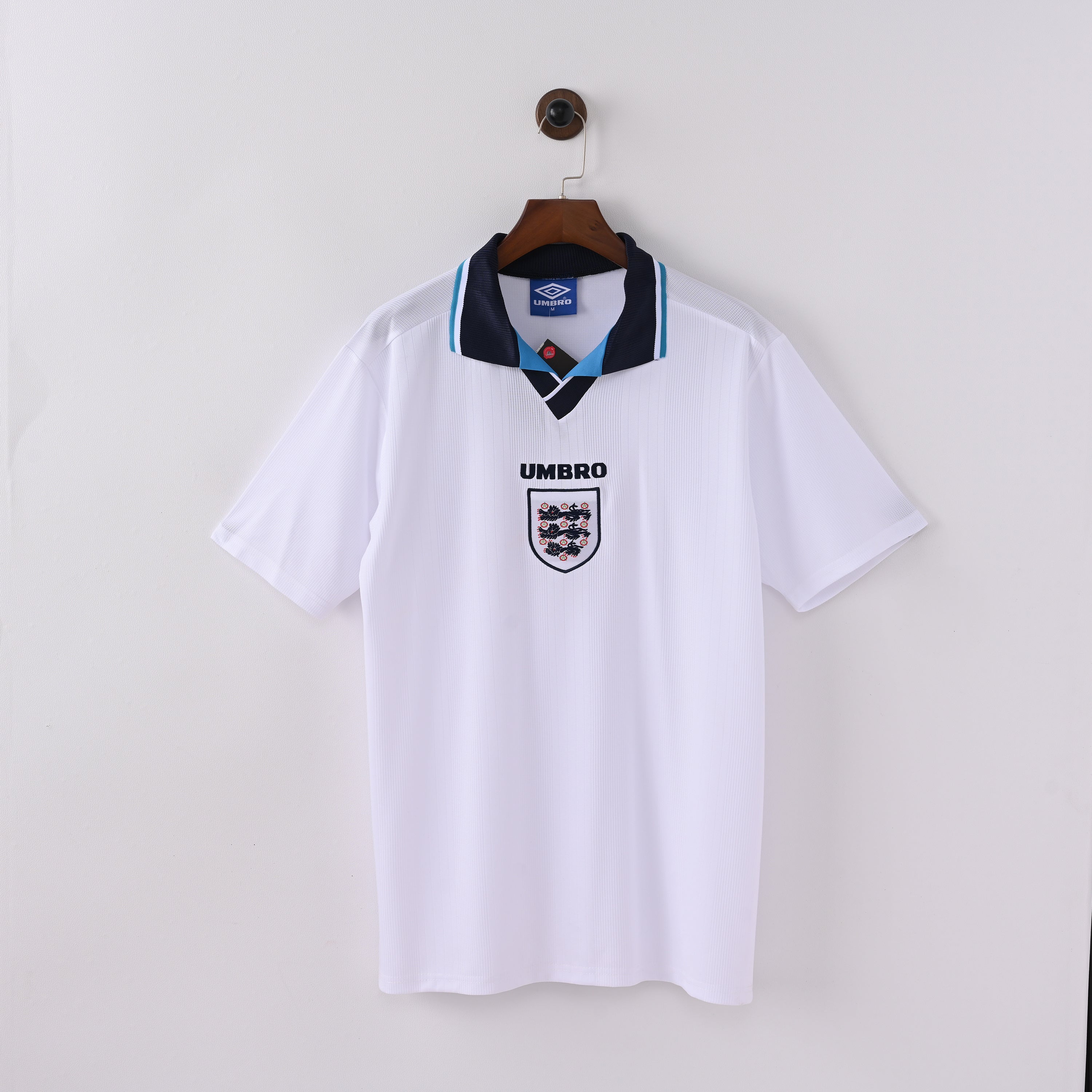 Maillot Angleterre Retro Vintage 1996 Domicile Homme