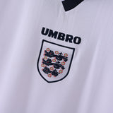 Maillot Angleterre Retro Vintage 1996 Domicile Homme 3