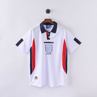 Maillot Angleterre Retro Vintage 1998 Domicile Homme