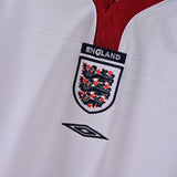 Maillot Angleterre Retro Vintage 2004 Domicile Homme 3