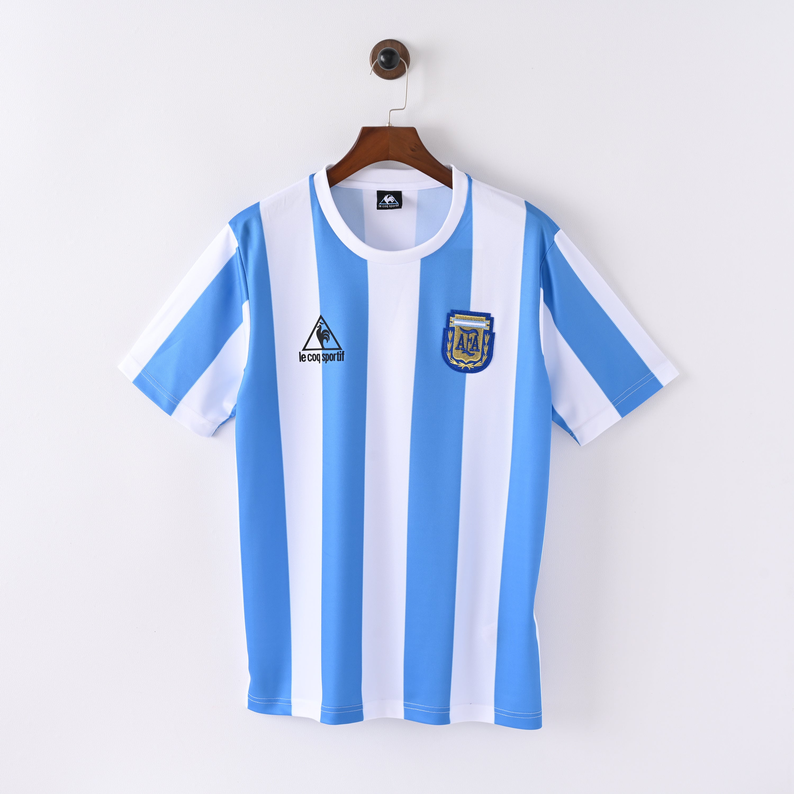 Maillot Argentine Retro Vintage 1986 Domicile Homme