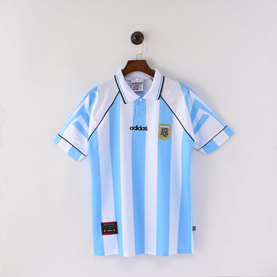 Maillot Argentine Retro Vintage 1997 Domicile Homme