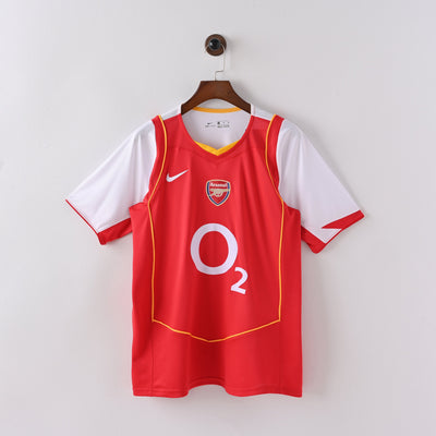 Maillot Arsenal Retro Vintage 2004-2005 Domicile Homme | Foot Sport