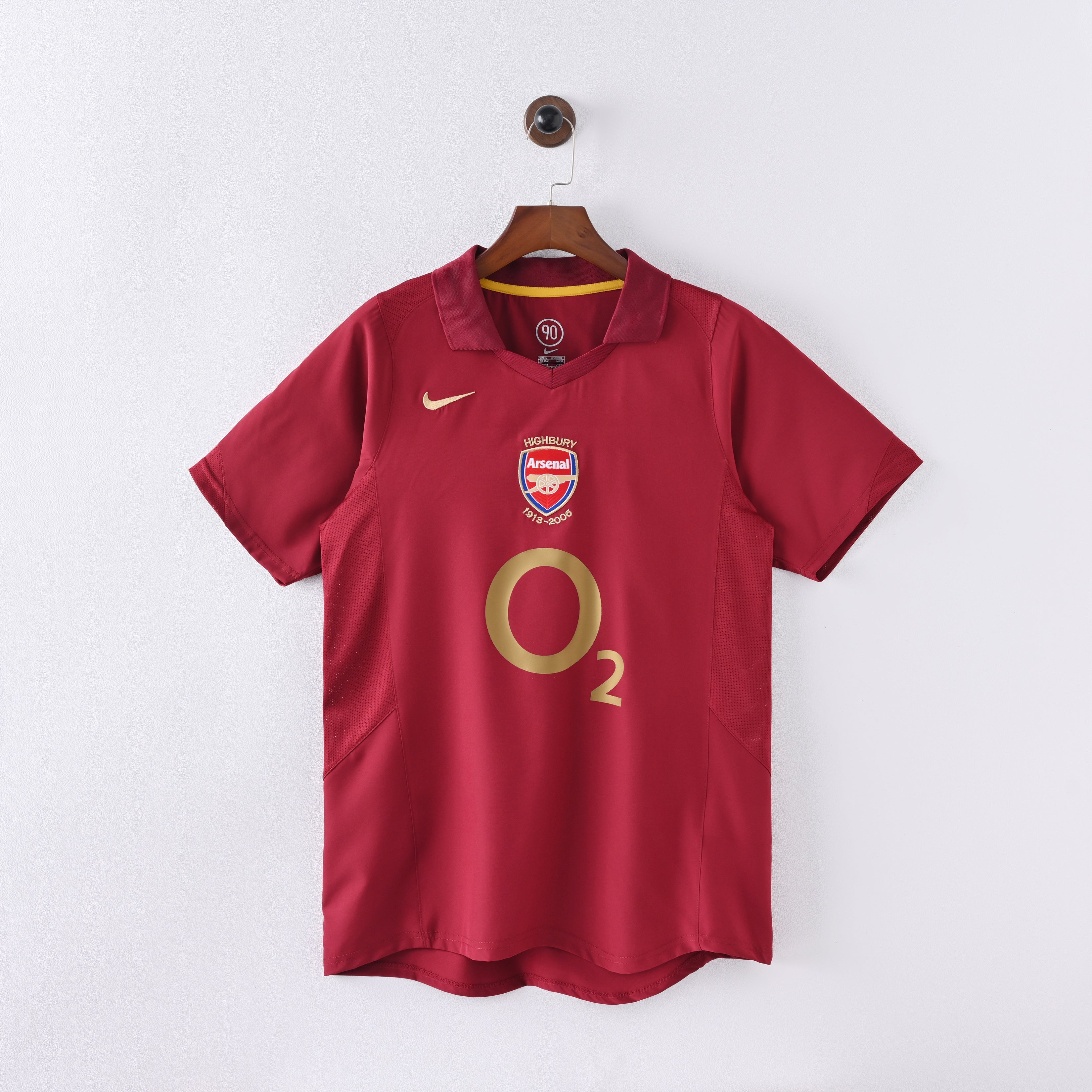 Maillot Arsenal Retro Vintage 2005-2006 Domicile Homme