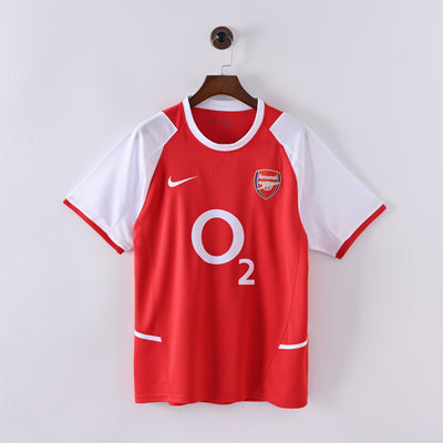 Maillot Arsenal Retro Vintage 2002 2004 Domicile Homme | Foot Sport