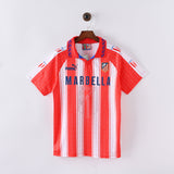 Maillot Atletico Madrid Retro Vintage 1995-1996 Domicile Homme 1