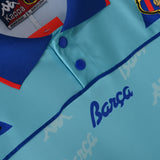 Maillot Barcelone Retro Vintage 1992-1995 Exterieur Homme 3