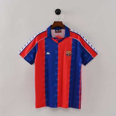 Maillot Barcelone Retro Vintage 1996-1997 Domicile Homme