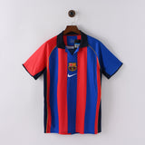 Maillot Barcelone Retro Vintage 2001-2002 Domicile Homme 1