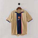 Maillot Barcelone 2001 2002 Exterieur Vintage Homme 1