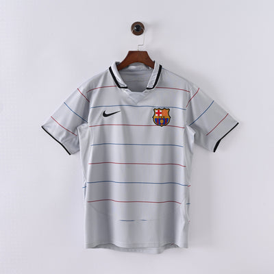 Maillot Barcelone Retro Vintage 2003-2004 Exterieur Vintage Homme
