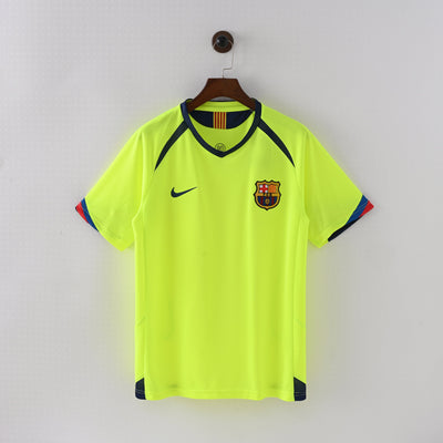 Maillot Barcelone Retro Vintage 2005-2006 Exterieur Homme