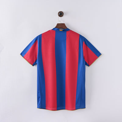 Maillot Barcelone Retro Vintage 2007-2008 Domicile Homme | Foot Sport
