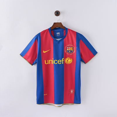 Maillot Barcelone Retro Vintage 2007-2008 Domicile Homme | Foot Sport
