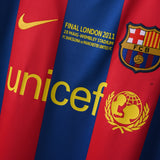 Maillot Barcelone Retro Vintage 2010-2011 Domicile Homme 3