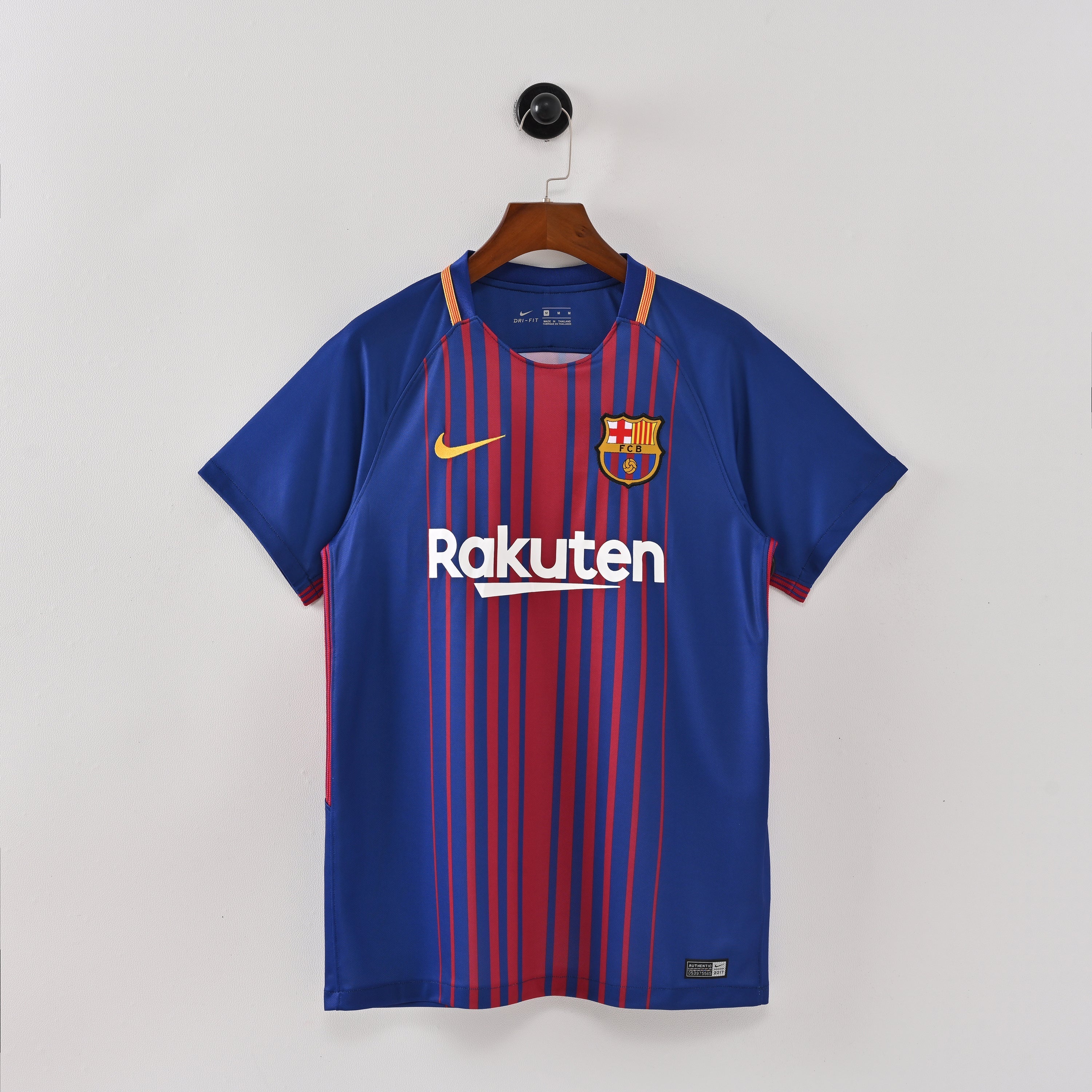 Maillot Barcelone Retro Vintage 2017-2018 Domicile Homme