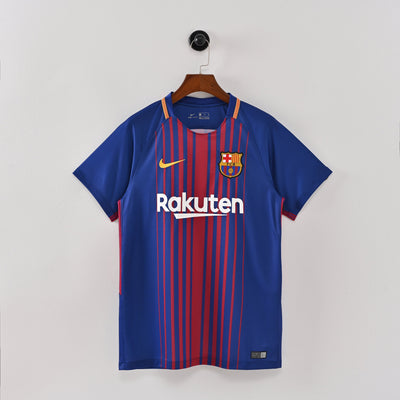 Maillot Barcelone Retro Vintage 2017-2018 Domicile Homme