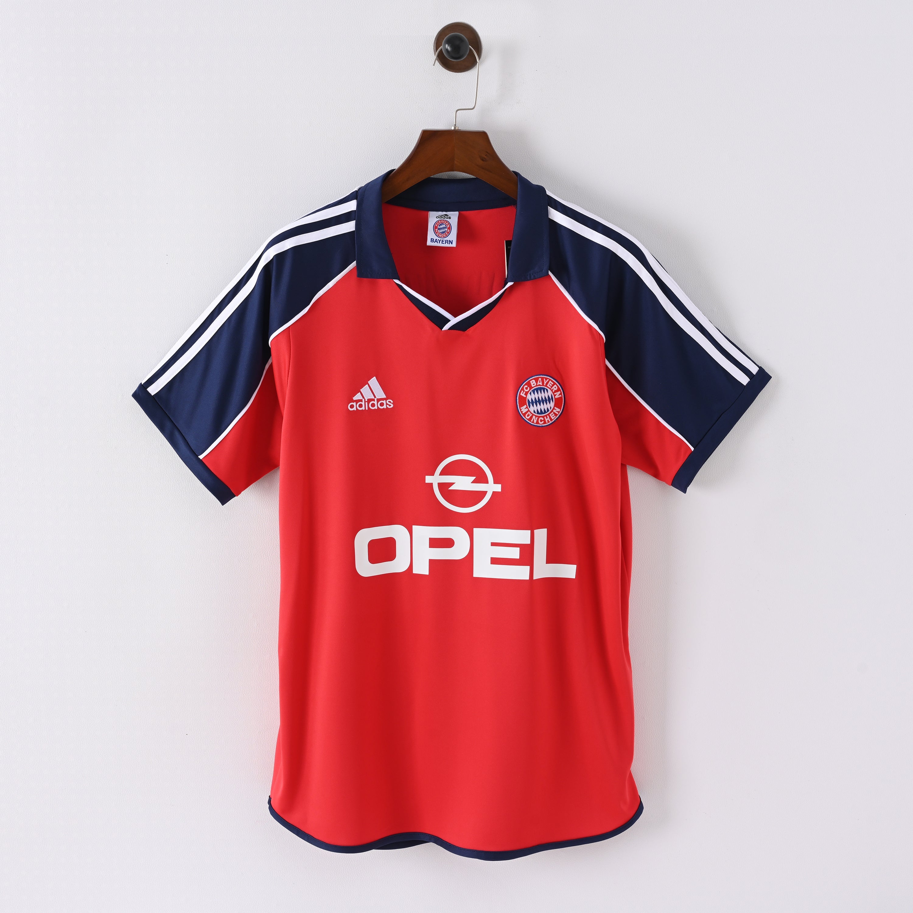 Maillot Bayern Munich Retro Vintage 2000-2001 Domicile Homme
