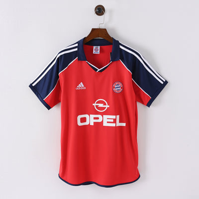 Maillot Bayern Munich Retro Vintage 2000-2001 Domicile Homme