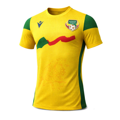 Maillot Benin Domicile Jaune CAN 2025/2026 Version Match