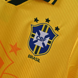 Maillot Bresil Retro Vintage 1994 Domicile Coupe du Monde Homme 3