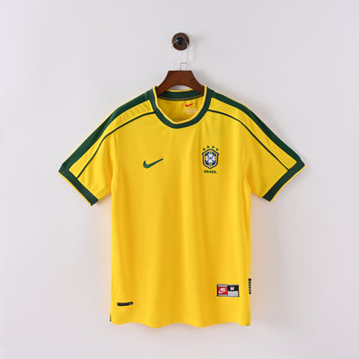Maillot Bresil 1998 Retro Vintage Domicile Homme | Foot Sport