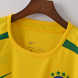 Maillot Bresil Retro Vintage 2002 Domicile Homme 3