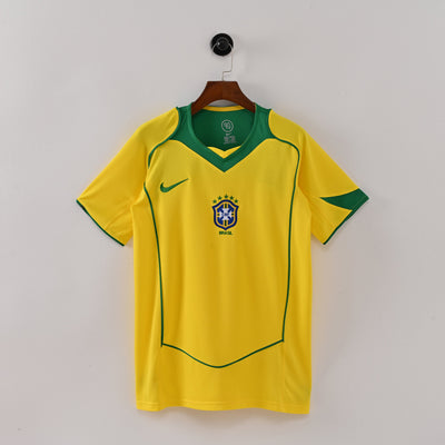 Maillot Bresil Retro Vintage 2004 Domicile Homme | Foot Sport