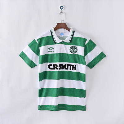 Maillot Celtic FC Retro Vintage 1989-1991 Domicile Homme | Foot Sport