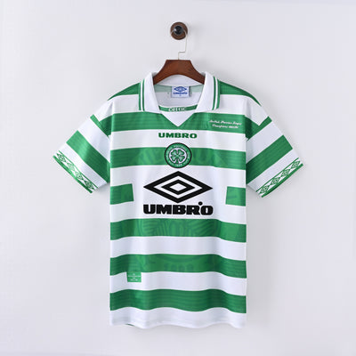 Maillot Celtic FC Retro Vintage 1997-1999 Domicile Homme