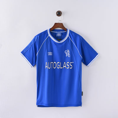 Maillot Chelsea Retro Vintage 1999-2001 Domicile Homme