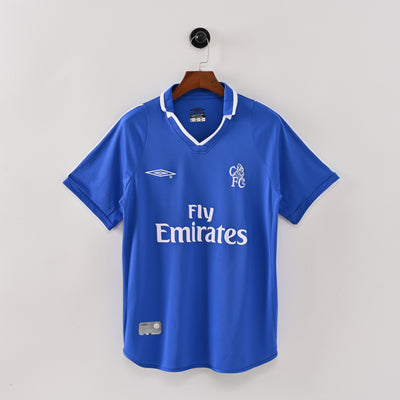 Maillot Chelsea Retro Vintage 2001-2002 Domicile Homme