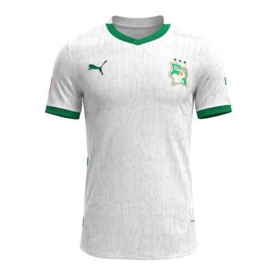 Maillot Blanc Cote d'Ivoire CAN 2025 2026 Version Match