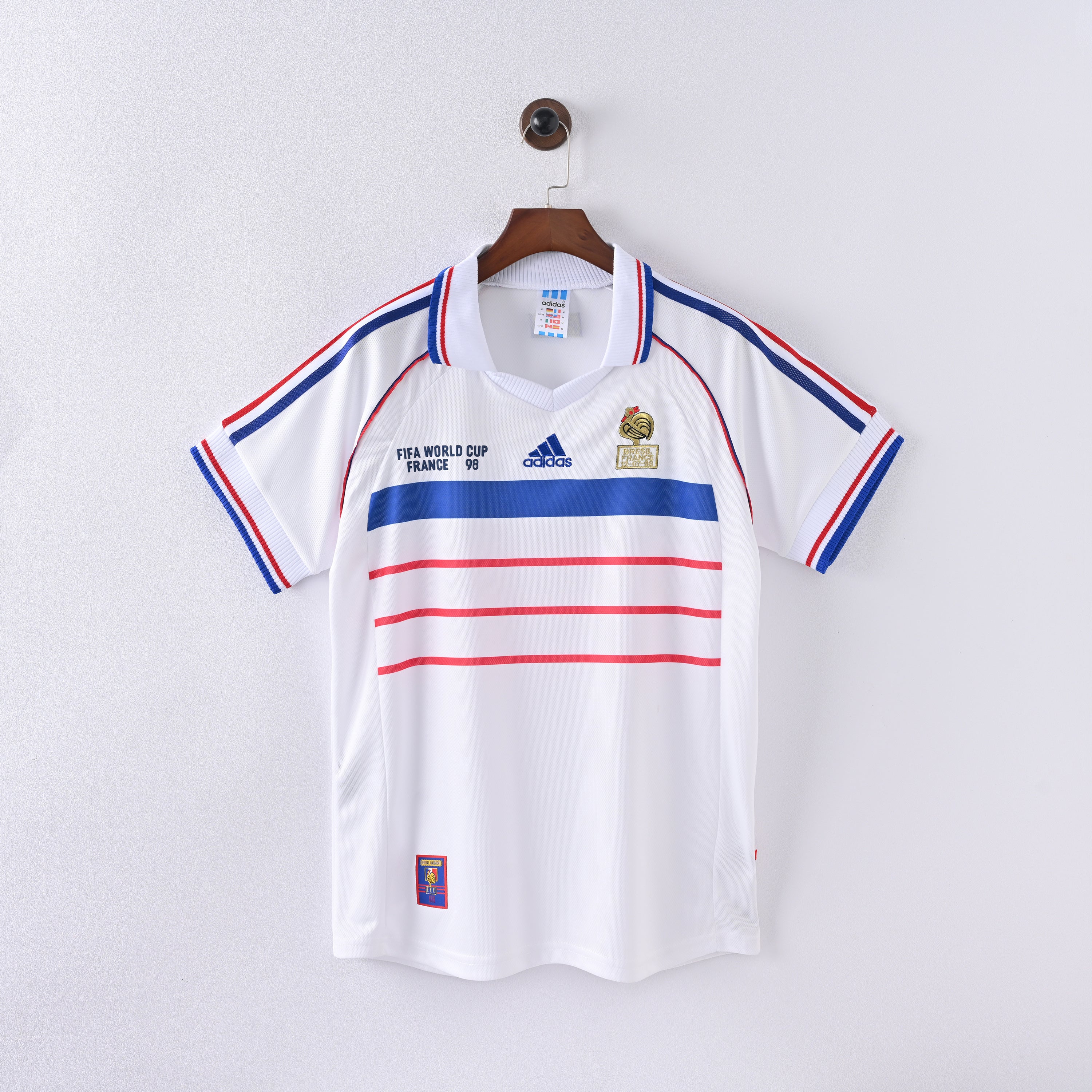 Maillot France Retro Vintage 1998 Exterieur Homme | Foot Sport