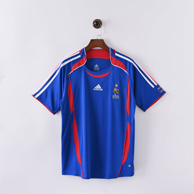 Maillot France Retro Vintage 2006 Domicile Homme