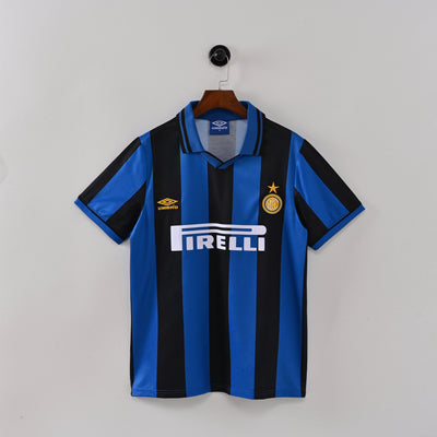 Maillot Inter Milan Retro Vintage 1995-1996 Domicile Homme